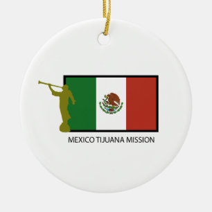 MEXICO TIJUANA MISSION LDS CTR CERAMIC ORNAMENT