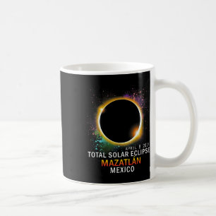 Mexico Total Solar Eclipse 2024 Coffee Mug
