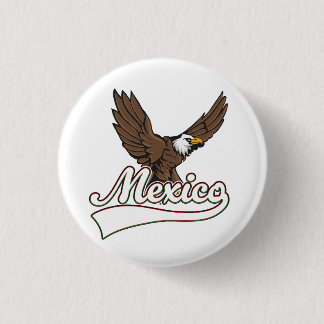 Mexico Travel logo 1 Inch Round Button