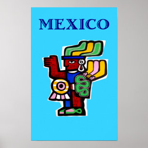 Mexico travel poster. poster