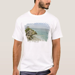 Mexico, Tulum, ancient ruins on beach T-Shirt