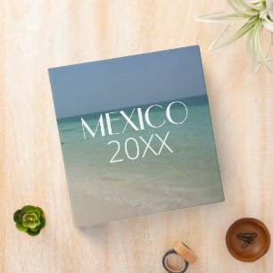 Mexico Vacation Photo Album Binder