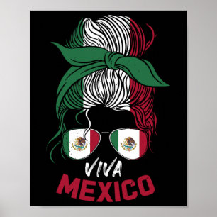 Mexico Vintage Mexican Flag Pride Hat Jersey 2  Poster
