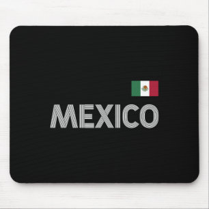 Mexico Vintage Mexican Flag Pride Hat Jersey Mouse Pad