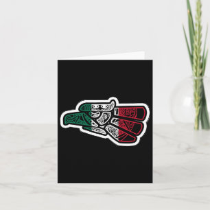 Mexico Vintage Mexican Flag Pride Hecho En Mexico Card