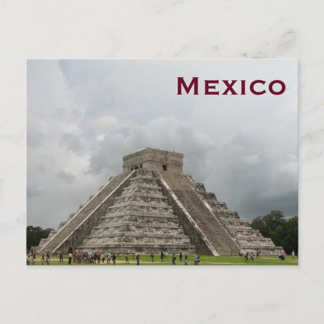Mexico Vintage Tourism Travel Add Postcard (Front)
