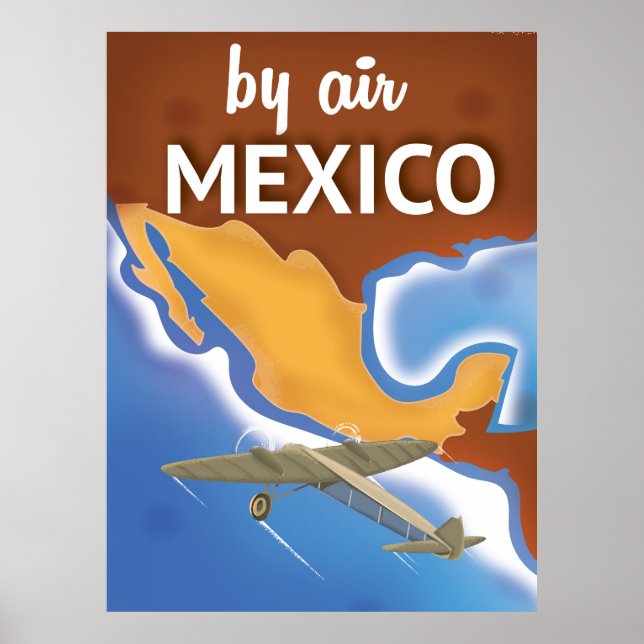 Mexico Vintage Travel poster (Front)
