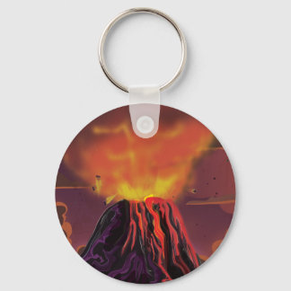 Mexico Volcano Keychain