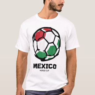 Mexico World Cup Soccer Graphic – Hand-Drawn - T-Shirt