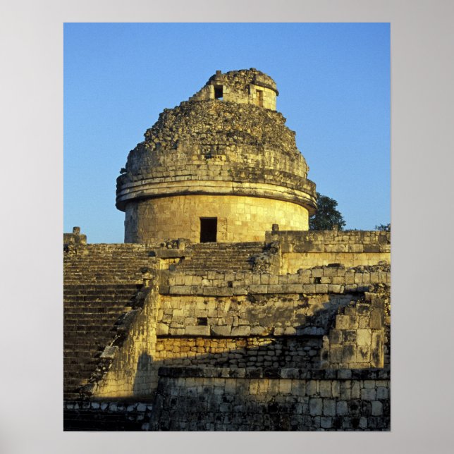 Mexico, Yucatan. Caracol: astronomical Poster (Front)