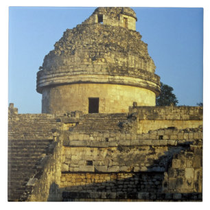 Mexico, Yucatan. Caracol: astronomical Tile