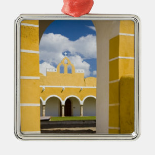 Mexico, Yucatan, Izamal. The Franciscan Convent 2 Metal Ornament