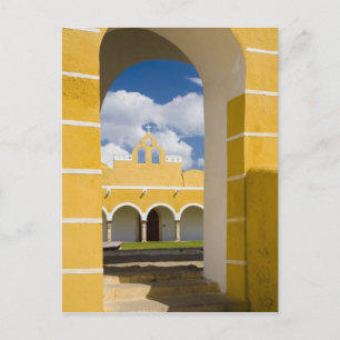Mexico, Yucatan, Izamal. The Franciscan Convent 2 Postcard