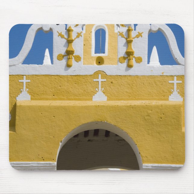 Mexico, Yucatan, Izamal. The Franciscan Convent Mouse Pad (Front)
