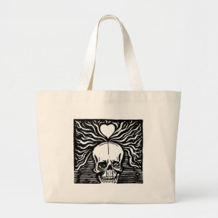 Mexico's "Day of the Dead" circa 1924 Large Tote Bag