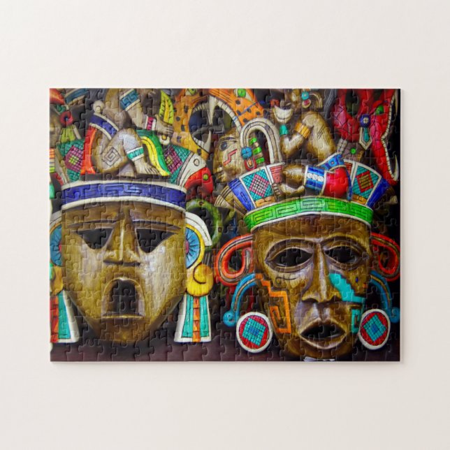 Mexique Mur Art. Jigsaw Puzzle (Horizontal)