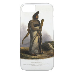 Mexkemahuastan, Chief of the Gros-Ventres of the P Case-Mate iPhone Case