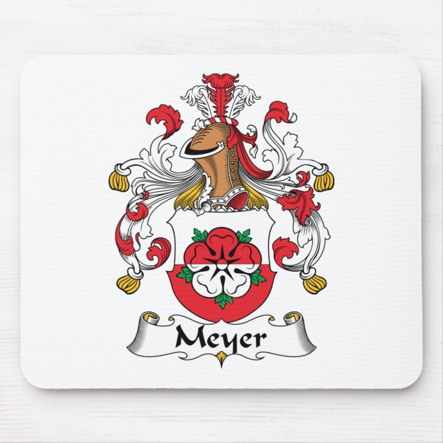 Meyer Family Crest Mouse Pad (Front)