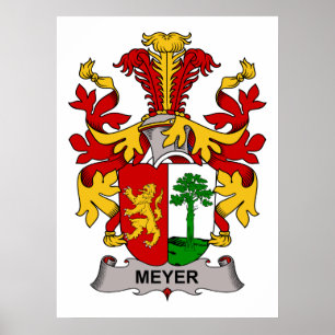 Meyer Family Crest Poster
