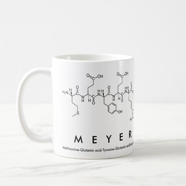 Meyer peptide nom mug (Gauche)