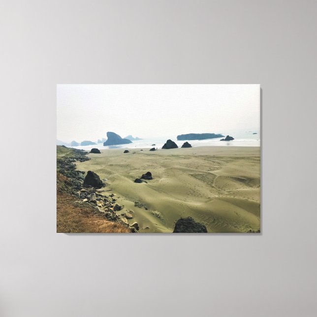 Meyers Beach North, Gold Beach, Oregon Canvas Print (Front)
