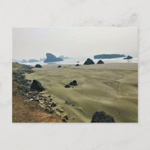 Meyers Beach North, Gold Beach, Oregon Postcard