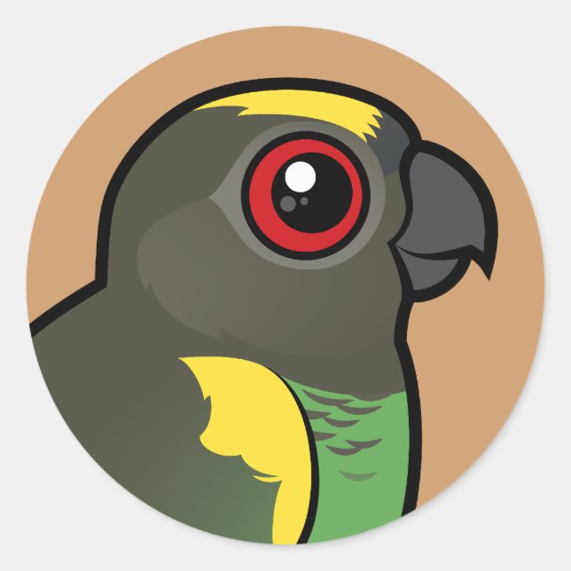 Meyer's Parrot Classic Round Sticker (Front)
