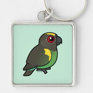 Meyer's Parrot Keychain