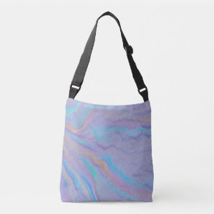 Mezmerizing Iridescent Stone Crossbody Bag