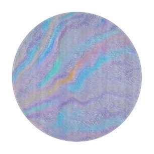 Mezmerizing Iridescent Stone Cutting Board