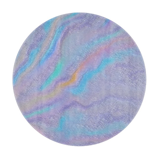 Mezmerizing Iridescent Stone Cutting Board (Front)
