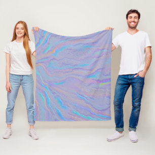 Mezmerizing Iridescent Stone Fleece Blanket