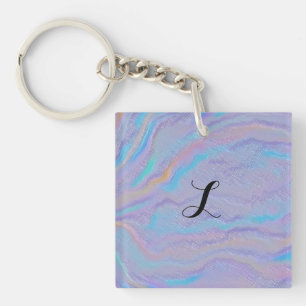 Mezmerizing Iridescent Stone Keychain