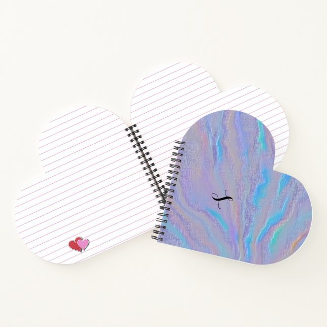 Mezmerizing Iridescent Stone Notebook (Inside)