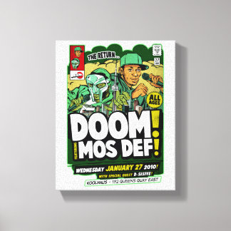 mf doom canvas print