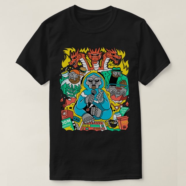 MF DOOM FRIENDS TShirt 1 (Design Front)