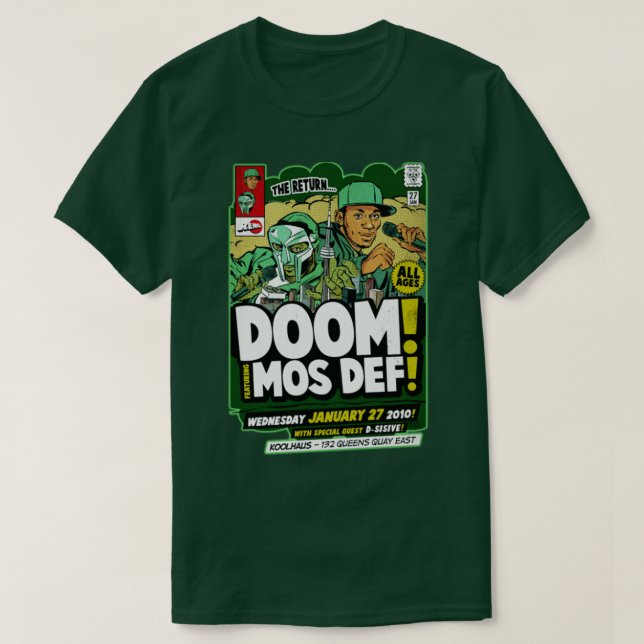 mf doom T-Shirt (Design Front)