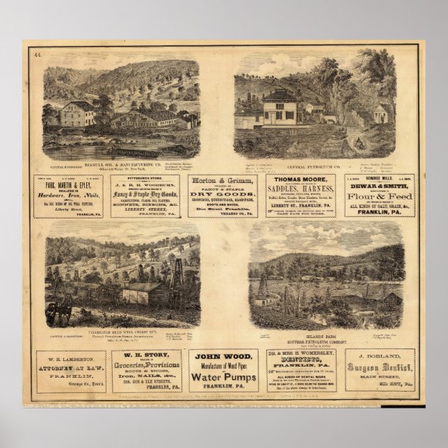 Mfg co, oil fields poster (Front)