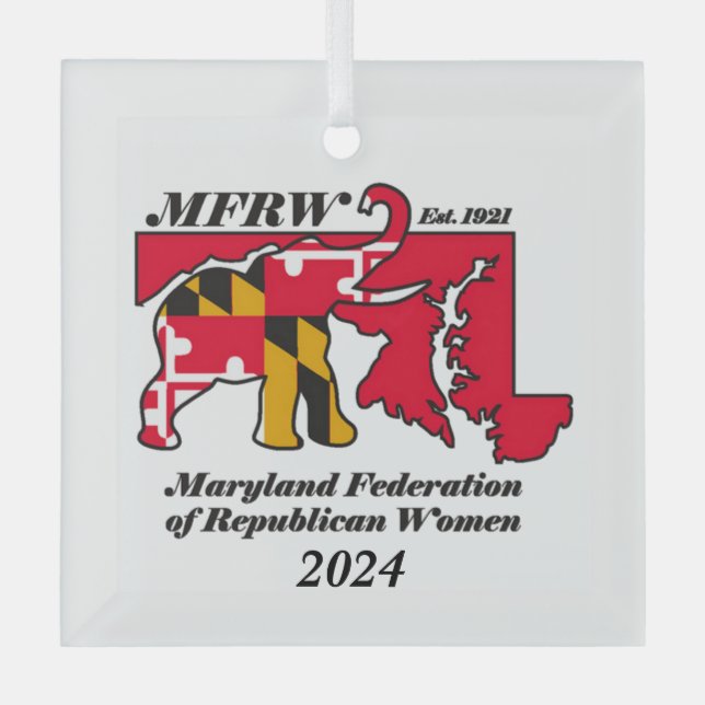 MFRW 2024 Holiday Ornament (Front)