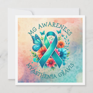 MG Awareness Myasthenia Gravis Ribbon