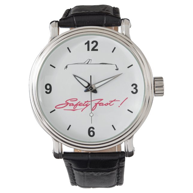 MG B with Safety Fast watch (Front)