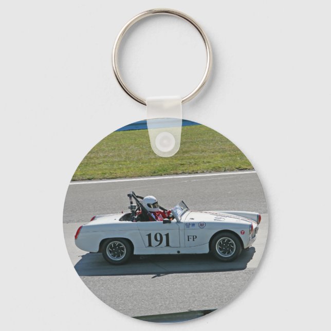 MG Race Car Keychain (Front)