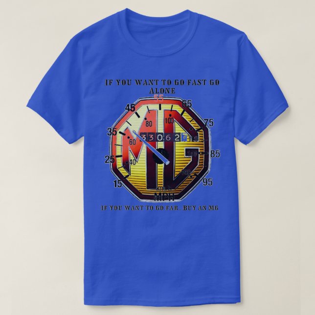 MG Speedometer T-Shirt (Design Front)
