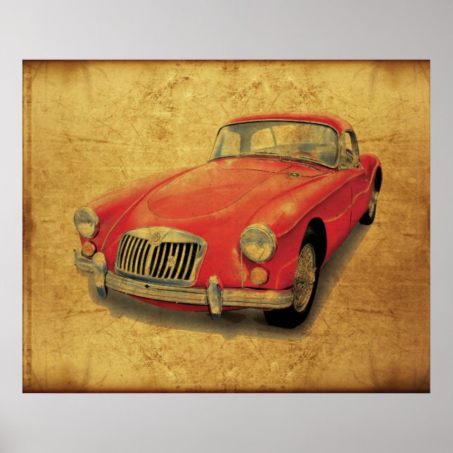 MGA Coupe Poster (Front)
