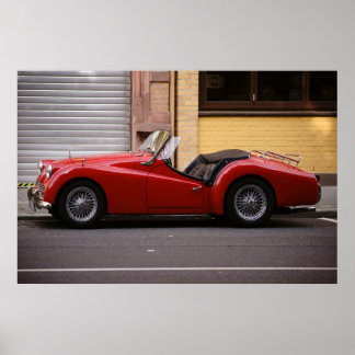 MGA Roadster Poster