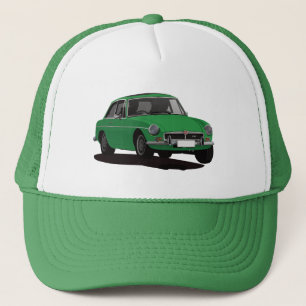 MGB GT V8 - Green Trucker Hat