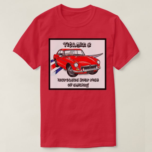 MGBGT Multi Vitamins T-Shirt (Design Front)