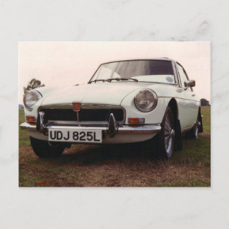 MGBGT Sports Car Postcard