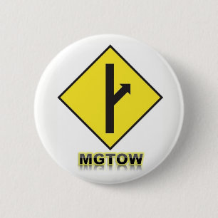 MGTOW Badge 2 Inch Round Button