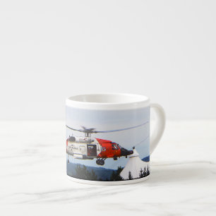 MH60T Jayhawk helicopter espresso mug